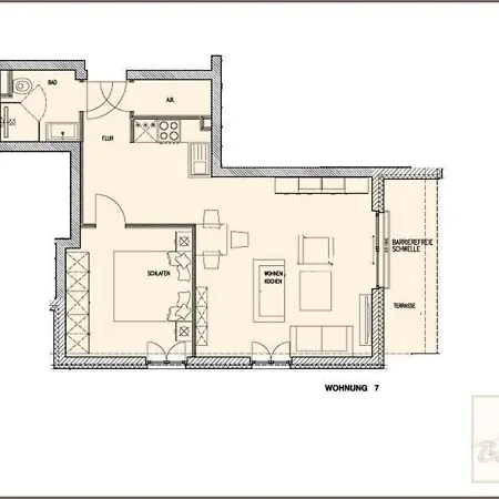 아파트 Villa-borwin-apartment-7 Ostseebad Kühlungsborn